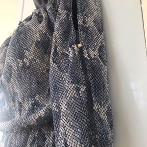 Blue animal print Dress